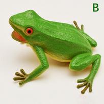 Simulation Frog Model Toy - Scary Squeeze Sound Trick Toy For Kids Animal Toad Collection Spoof Hobby Toy