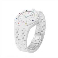 Keraminė apyrankė+korpusas Royal Pop Swatch X AP kišeninio laikrodžio keitikliui į apyrankę Laikrodžio apyrankės keitimas Apyrankė Correa Aksesuarai For Royal POP balta