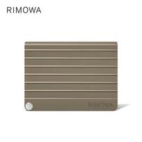 RIMOWA kortelių dėklas Aliuminio lydinio kelioninis dėklas IPhone išmaniesiems telefonams RIMOWA Card Holder white