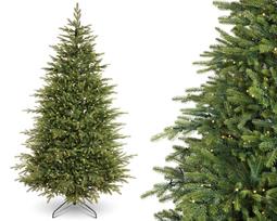 Dirbtinė eglutė Erbis „Alaska“ su LED, 180 cm, PE šakomis