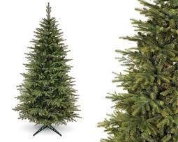 Dirbtinė žalia eglė Erbis Alaska Slim, 220 cm aukščio, iki 138 cm pločio
