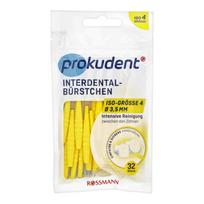 Rossmann Procudent Interdental Brush Iso Size 4 3.5Mm 32-Pack white