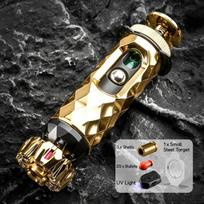 Metal Stress Relief Fidget Spinner One-Click Shell Ejection Launcher Adult Office Decompression Shooting Toy Cool Fidget Gadget auksas