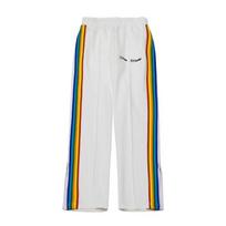 Palm Angel Striped Pants Loose Fit Casual Trousers Men Women Couple Streetwear XL balta