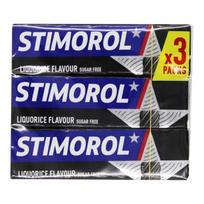 Stimol Be Cukraus Saldymedžio Guma, 3 Pakuotės gray