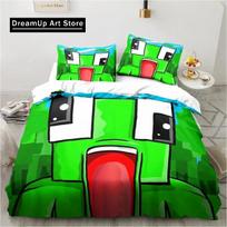 3D Print Funny Play U-Unspeak-able Bedding Set Boys Girls Twin Queen King Size Duvet Cover Pillowcase Bed boys Adult Bedroom EU Single 90x200cm