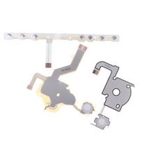 1/3vnt. Remonto dalys Pakeitimas PSP 2000 Kairės dešinės mygtukų Funkcijos Pradėti Namai Garsumo PCB Klaviatūra L R Juostelinis kabelis as the picture white