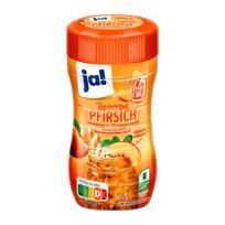 Rebe Ja! Peach Iced Tea Powder (For 8L) 400G orange
