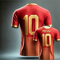 Messi No 10 Commemorative Soccer Tops T Shirt Child Quick Dry Short Sleeves Kids Tshirt 5XL