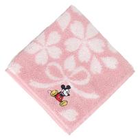 Towel Sakura Mickey Pink [Disney] Handkerchief, Mouse, 37306012, Women's, 37306012A, [A] pink