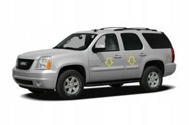 GMC Yukon 2000-2014 - Chromuotos apsauginės šoninės durų juostos