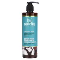 Be Care Love, Superfoods, Natural Hair Care, Moisture Therapy Conditioner, Coconut Milk, 12 fl oz (355 ml) blue