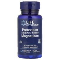 Potassium, Extended Release Magnesium, 60 Veggie Capsules