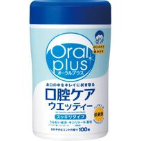 Wako-do Oral Plus Burnos priežiūros servetėlės 100 vnt. Drėgnos servetėlės Drėgnos servetėlės 1 set