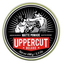 Uppercut Deluxe vyriška vidutinio fiksavimo matinė pomada plaukų vaškas, 1 vnt., 100 g gray