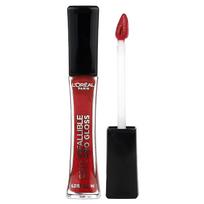 L'Oréal, Infallable, 8HR Pro Gloss, 315 Rebel Red, 0.21 fl oz (6.3 ml) black