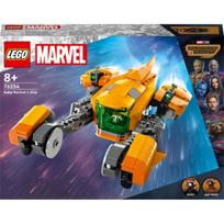 Marvel Lego Baby Rocket mūšio laivas 76254, mišri spalva orange