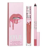 Kyle by Kyle Jenner Matte Lip Kit: Matte Liquid Lipstick 3ml + Lip Liner 1.1g - 301 Angel 2 pcs white