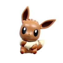 We Dream Pokemon Art žaislinė figūrėlė Eevee, 1 vnt., populiarūs korėjiečių žaislai mažiems vaikams brown