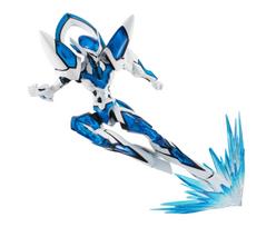 TAMASHII NATIONS ROBOT Spirits Back Arrow Brayheight Muga 155mm painted movable figure -BACK ARROW- [SIDE BH] approx. ABS&PVC blue