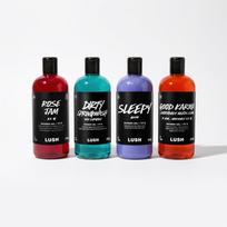[Lush] Ikoniška Dušo Želių Kolekcija - Drėkinantis Kūno Prausiklis Visų Tipų Odai Happy Hippy 500g black