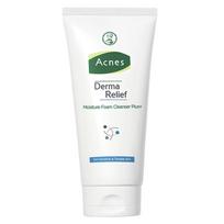 Acnes DermaRelief Moisture Foam Cleanser Plus, 1 unit, 300ml white