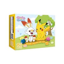 Pokemon Pikachu ir Liepsnos Zuikutis Dėlionė 150, Korėjos populiarios dėlionės yellow