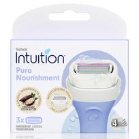 Schick moteriškas Intuition Nourishment skustuvo peiliukas, 1 vnt. white