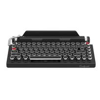 Qwerkywriter Retro rašomoji mašinėlė Bluetooth klaviatūra JAV išdėstymas Qwerkywriter S juoda