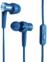 Sony ausinės gilių bosų modelis In-ear tipo su nuotolinio valdymo pulteliu ir mikrofonu Mėlyna L MDR-XB55AP MDR-XB55AP mėlyna