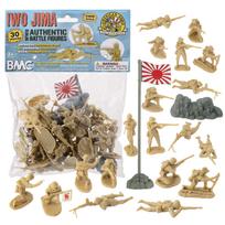 BMC Antrojo pasaulinio karo Japonijos armijos 30 imperatoriškosios Japonijos karių figūrėlių Vyrų - 132 gray