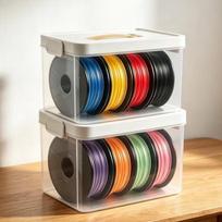 Iterative Space 3D Printer Filament Storage and Drying Box gray