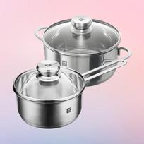 Zwilling Twin Nova III Cookware Set gray