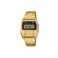 CASIO Men Black Watch A1100G-5 A1100G-5 Black Dial beige