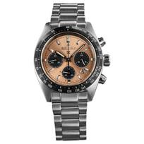 SEIKO Prospex series 100 meters waterproof taste solar Quartz Steel Strap 39mm men's watch gold dial SSC951P1 mėlyna