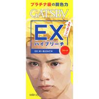 Mandom GATSBY EX High Bleach 18g, 70g, 35g (Kvazi narkotikas) Juoda plaukų spalva vyrams (Juoda) Juodų plaukų dažymas(1) Sumaišykite miltelius ir vandenį. Po pataisymo