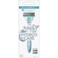 sic japan Schick Hydro 5 Care Holder with 2 replacement blades Holder for Men Razors for Men Be careful not to injure yourself when replacing the blad