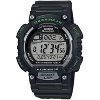 Casio Unisex STL-S100H-1AJH (Sportinė įranga) Apvalus laikrodis Black resin Digital gray