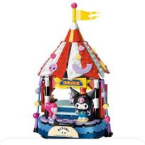 Art Box/Sanrio Sanrio Characters Magic Circus Block Kuromi red