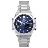 Casio Edifice Analog Digital Smartphone Link Blue Dial Quartz ECB-S10D-2A 100M Men's Watch mėlyna