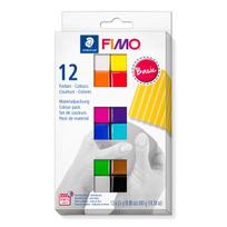 STAEDTLER Fimo Professional Minkštas Polimerinis Molio 12/Pak-Pagrindinis -8023C121 yellow