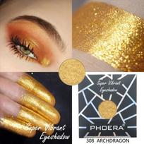 Shadow Palette PHOERA Color Matte Shimmer Pearlescent Frozen Mini Waterproof Diamond Glitter Glow Green Dropship TSLM2, 07 08, 1 piece brown