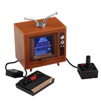 „Super Impulse“ mažytė žaidimų automatų konsolė „Atari 2600“ ruda