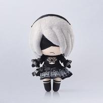 NieR: Automata Mini Plush Toy 2B (YoRHa No. 2 Type B) gray