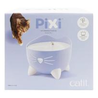 Catit Pixi Fountain Blue Silent Smart Cat Water Dispenser Automatic Water Dispenser with 1 Water Softening Filter 2.5L mėlyna