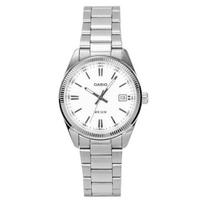 Casio Analog Stainless Steel White Dial Quartz UTP-1302PD-7AV Unisex Watch balta