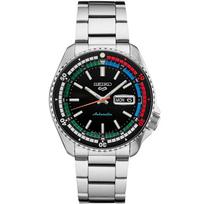 Seiko SRPK13 5 Sports Series 55th Anniversary Limited Edition Watch Stainless Men's - Steel/Multicolor black