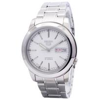 Seiko 5 automatinis 21 brangakmenių Japonijos gamybos SNKE49J1 vyriškas laikrodis balta