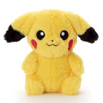 TAKARATOMY Pokemon Pyokorin Pikachu pliušinis žaislas Plotis 25cm A.R.T.S apytiksliai yellow
