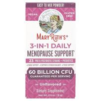 MaryRuth's, trys viename kasdienių menopauzės simptomų palengvinimas, be skonio, 60 milijardų KSV, 0,5 uncijos (15 g)